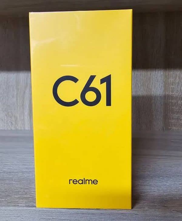 realme c61 6gb 128gb box pack 1