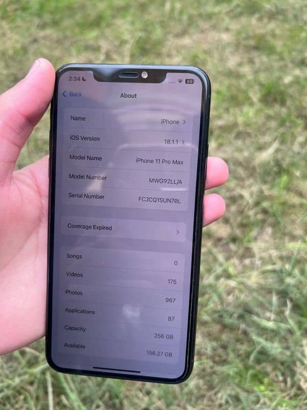 Iphone 11 Pro max JV 256GB 2