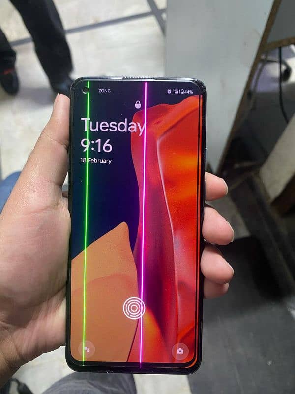 oneplus 9r Good condition | Seesha piece 10 by 10 | Just one line 1