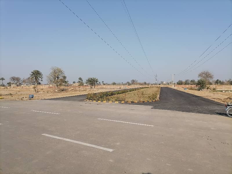 Unoccupied Residential Plot Of 4 Marla Is Available For sale In Hasilpur Road 9