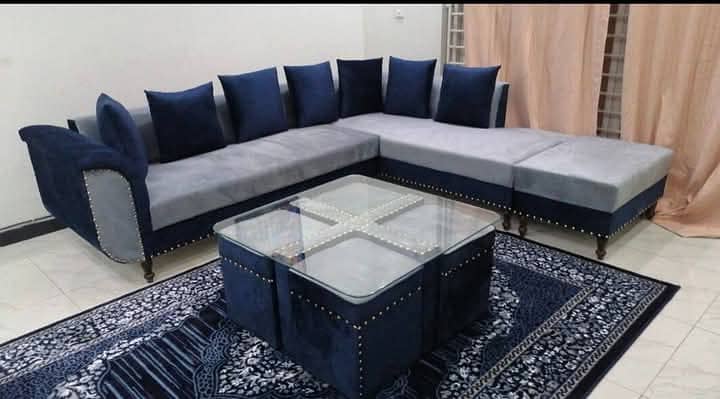 Sofa Set / L shape sofa / Poshes sofa / 6 seater sofa / Luxury Sofa 1