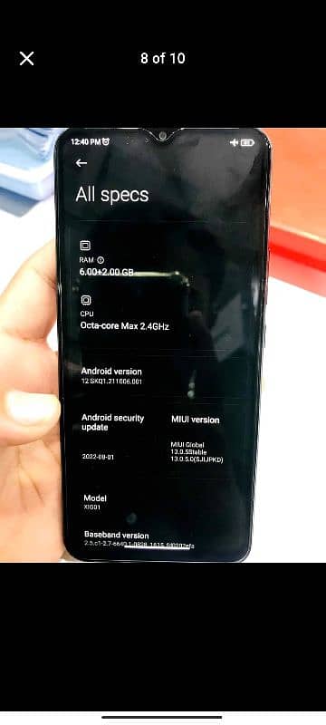 Mi 10 lite 5g 6 128 4