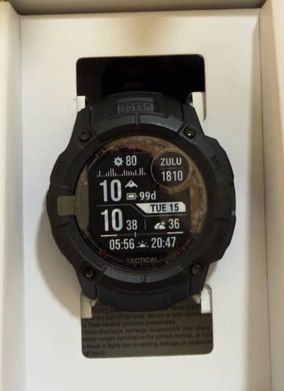 Garmin Instinct 2X Solar - Tactical Edition, Black 0