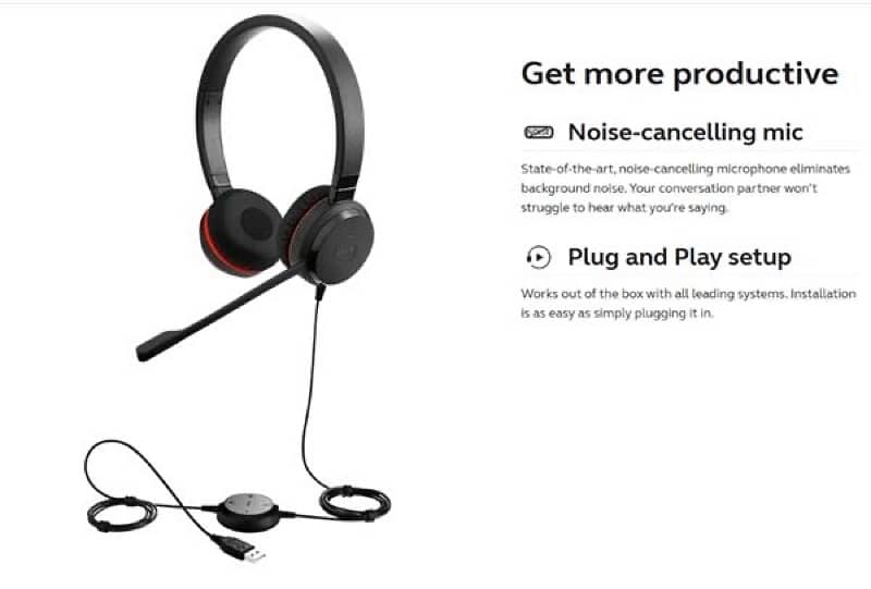 Jabra Evolve 20 For Sale 0