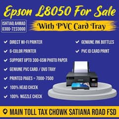 Epson L8050 Direct WiFi Printer With PVC Tray