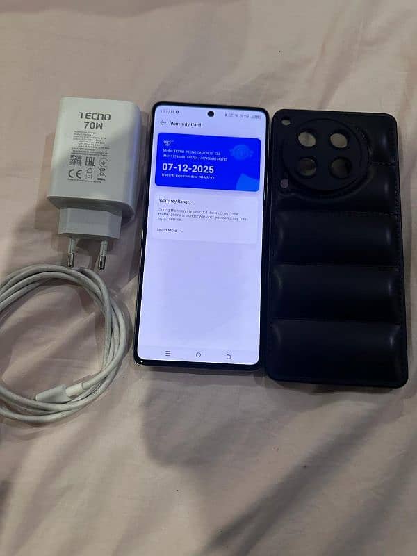 Tecno camon 30 8/256 10 months warranty 0