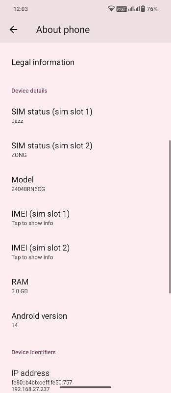 Redmi a3x 5