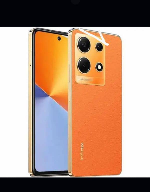 infinix note 30 orange colour 1