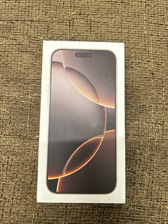 iPhone 16 pro max 256gb Desert (Box pack)