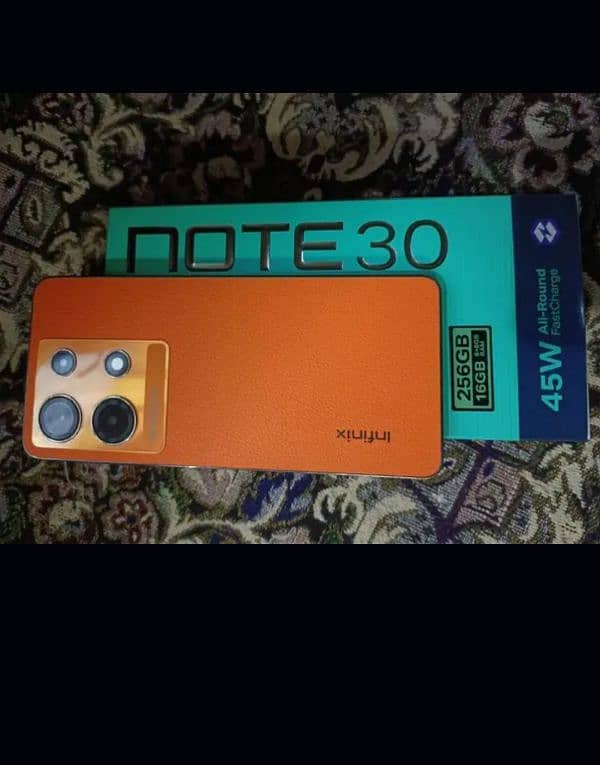 infinix note 30 orange colour 6