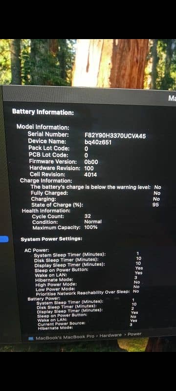 MacBook M1 Max 2021 32GB 1TB 16" Display Silver Color MK1H3LL/A 7