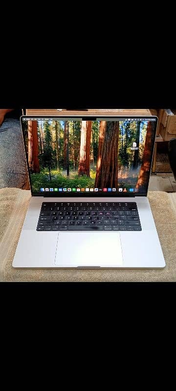MacBook M1 Max 2021 32GB 1TB 16" Display Silver Color MK1H3LL/A 8