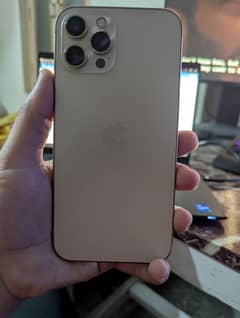 IPHONE 12 PRO MAX 128GB JV 10/10 GOLD 97% Health