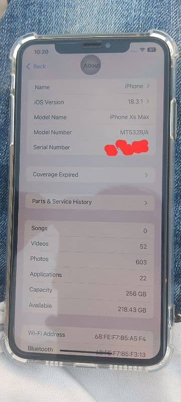 Iphone xs max