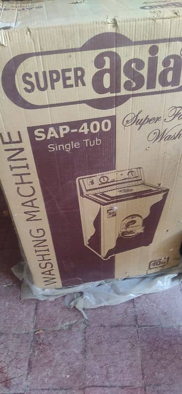 super Asia SAP -400 10 KG brand new washing machine 0