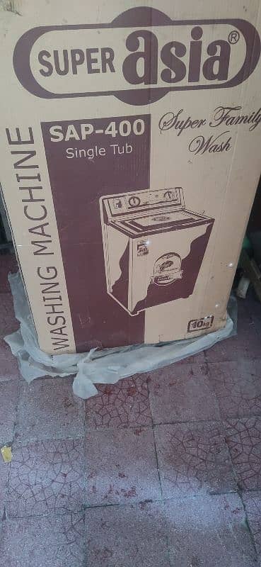 super Asia SAP -400 10 KG brand new washing machine 1