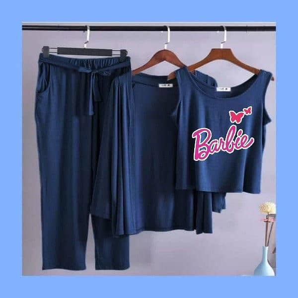 ladies 3 pc night suit summer 0