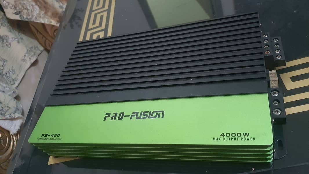 Fusion Car Amplifier 4 Channel 3