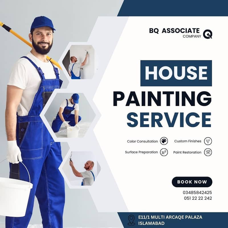 Professional House Paint/ Repaint Services/HOUSE PAINT – On One CalL 0