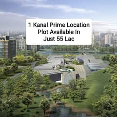 1 Kanal Balloted Prime Location Plot in Overseas Block Lahore Smart City GT Road.