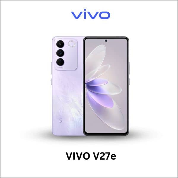 Vivo v27e in good condition with box and charger 2