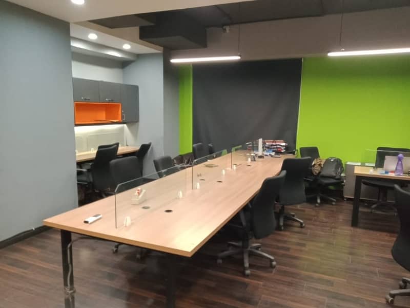 3500 Sq Ft Full Furnished Office For Rent In Gulberg Real Pics 1