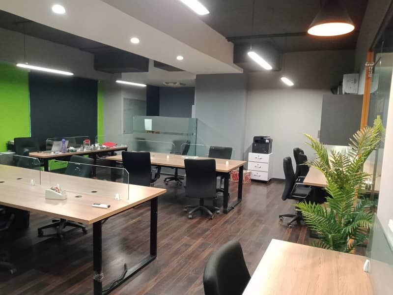 3500 Sq Ft Full Furnished Office For Rent In Gulberg Real Pics 5