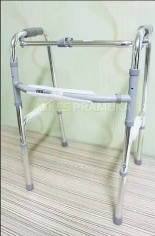 Walker Walking Frame Foldable Imported Aluminium Made Height Adjust 6