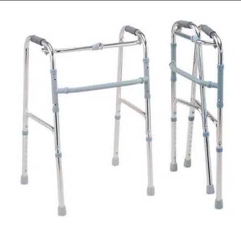 Walker Walking Frame Foldable Imported Aluminium Made Height Adjust 7