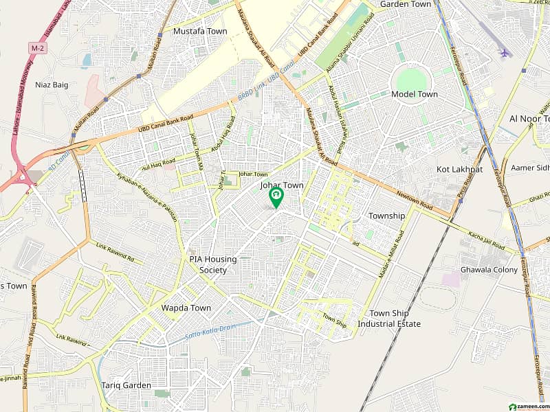 JOHAR TOWN BLOCK B3 3.70 MARLA CORNER PLOT FOR SALE 0