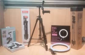 Tripods & Ring lights stands available in wholesale rates