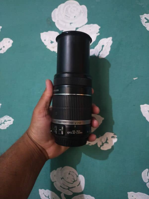 Canon 55-250mm is ii Manual Focus Zoom lens (Autofocus Not working). 2