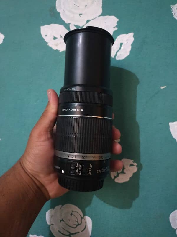 Canon 55-250mm is ii Manual Focus Zoom lens (Autofocus Not working). 3