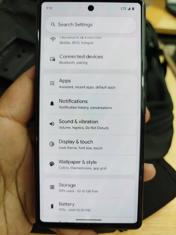 Google pixel 6a (just like new device) 1