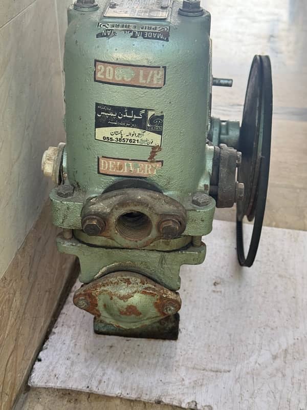 GOLDEN PUMP Donkey + Motor 100% copper Almost New 12