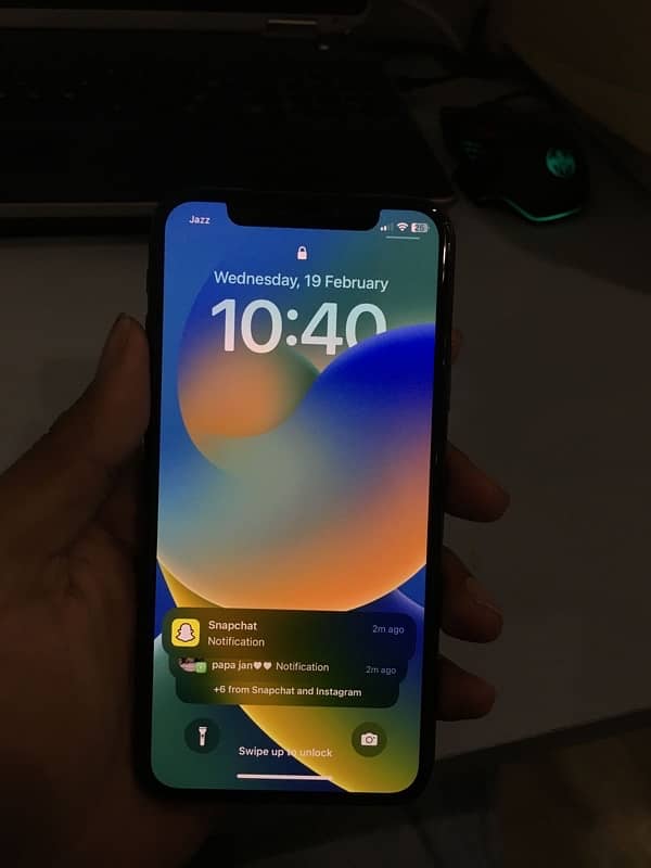 Iphone X 64gb PTA APPROVED 2