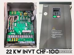 Vfd Inverter for Industrail Motors /Atta Chakki VFD 22kw Invt CHF 100