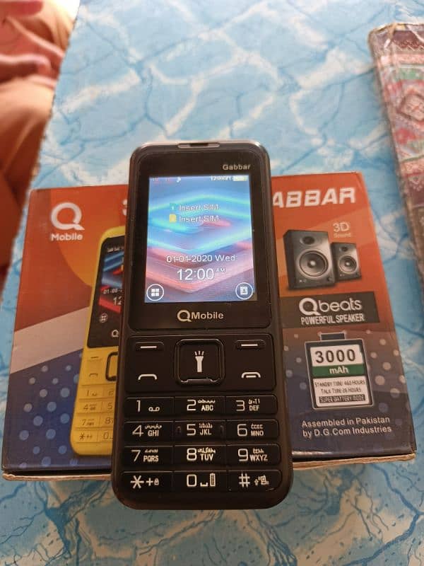 Q mobile Mah 3000 Model Gabbar 0