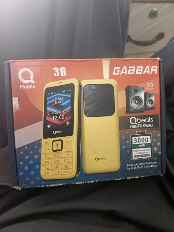 Q mobile Mah 3000 Model Gabbar 7