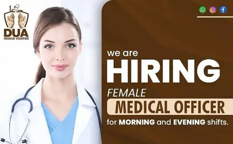 Doctor ( Female ) MBBS Requires at My Clinic . 0