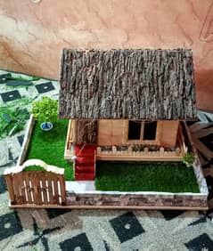 wooden mini house