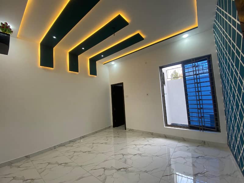 Raiz ul Jannah Rafi qamar road New brand stylish 5 marly carnor proper double story house for sale 15