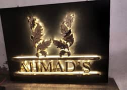 Acrylic signboards|Steel signboards|Neon signboards