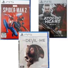 spiderman 2 & the devil in me & atomic heart