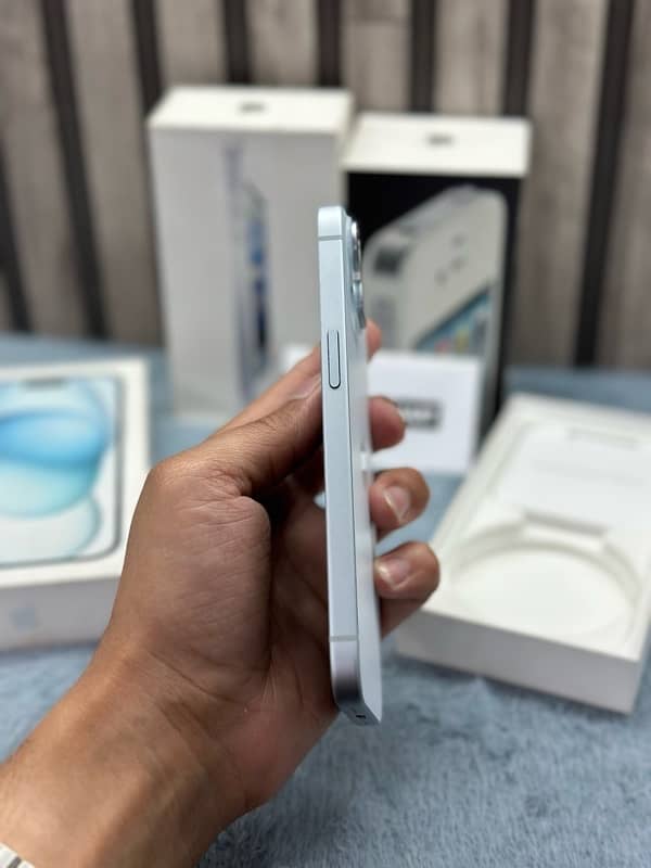 iPhone 15 512GB PTA Approved Blue Colour 2