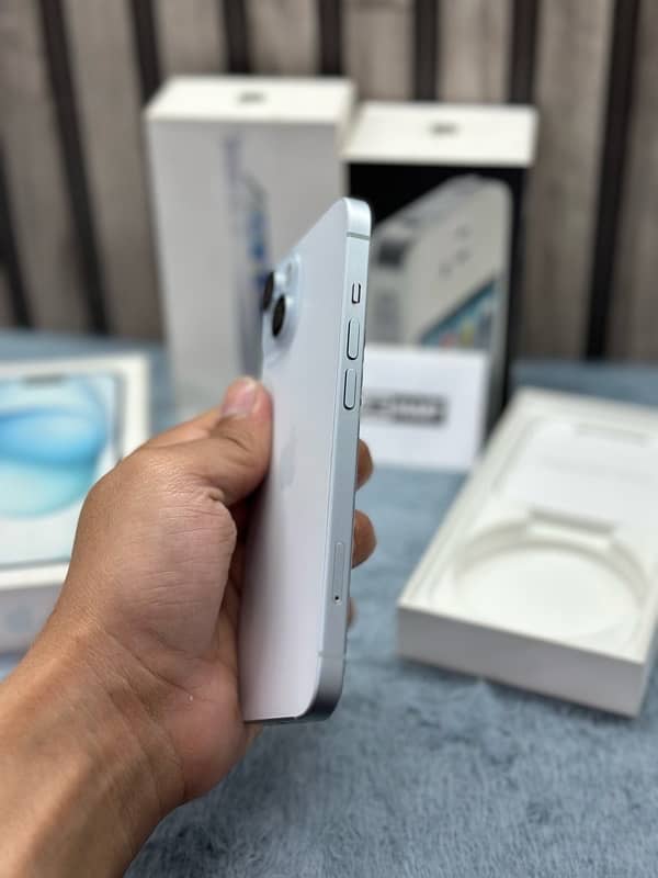 iPhone 15 512GB PTA Approved Blue Colour 3