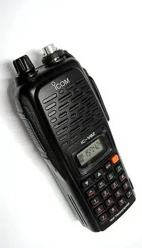 ICOM V82 VHF Supported Transceiver, Long range walkie talkies set 8W 0