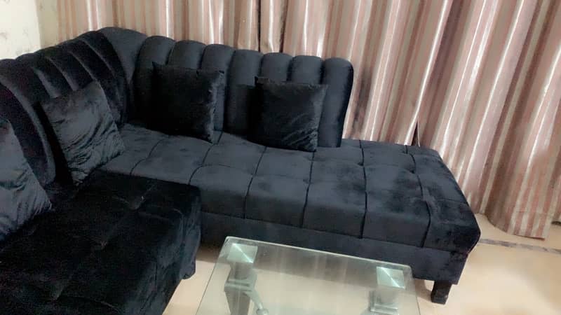 sofa set corner fo sale same as new 3