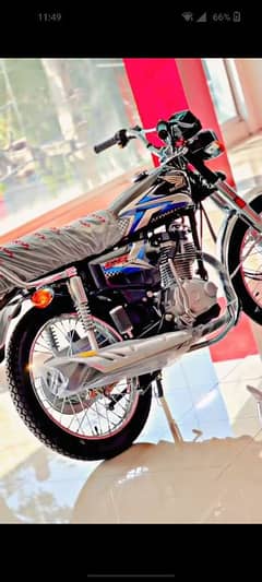 Honda CG125 BLACK COLOUR