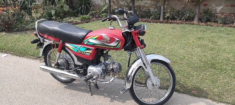 Honda CD 70 Model 2022 Lush Condition 1